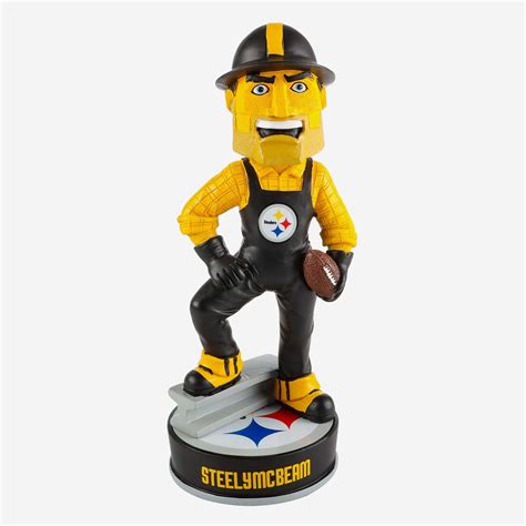 Steely McBeam Pittsburgh Steelers Mascot Figurine FOCO