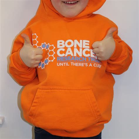 Children's Hoodies (Orange & Blue) – Bone Cancer Research Trust