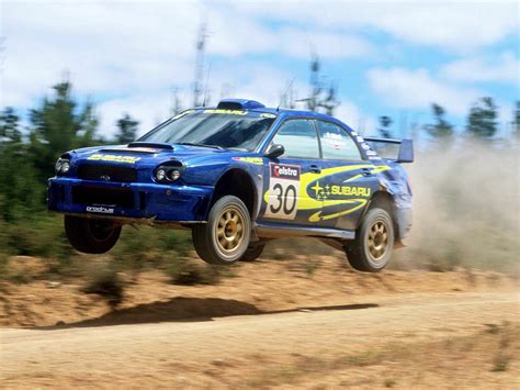 Bugeye Subaru Impreza WRC in midair [1600x1200] : r/carporn