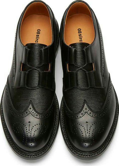 Black leather shoes | Dress shoes men, Leather brogues, Black leather shoes