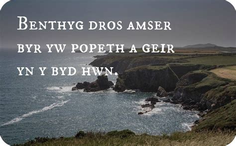 15 Gorgeous Welsh Proverbs By Which To Live Your Life | Welsh sayings ...