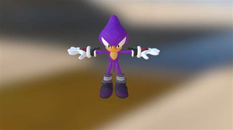 Espio T-Pose Character Sonic Fan Art - Download Free 3D model by xeratdragons (@dragonights91 ...