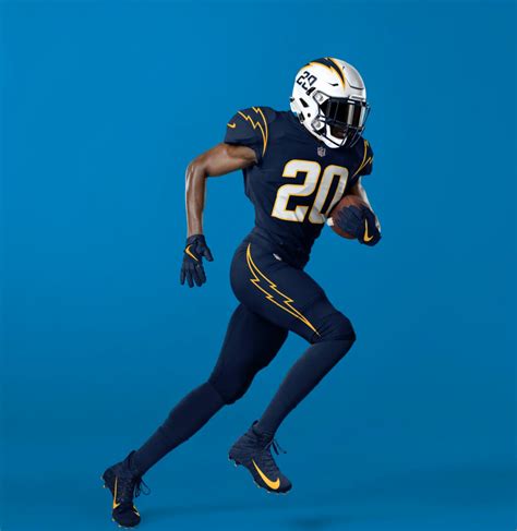 Los Angeles Chargers New Uniforms — UNISWAG