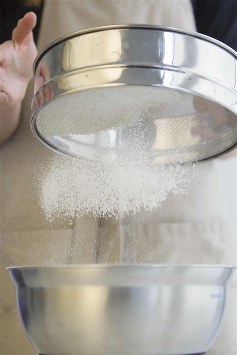 Sifting Flour - FoodEverest.com