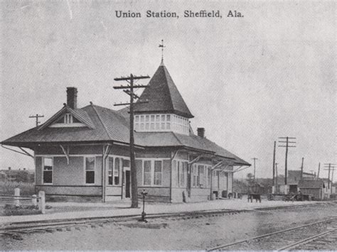 Union Station, Sheffield, Alabama in the 1900s