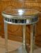 Art Deco Mirrored Side Table Tables Mirror Furniture