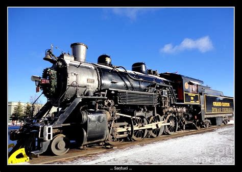 Grand Canyon Polar Express Train Photograph by Robert Santuci