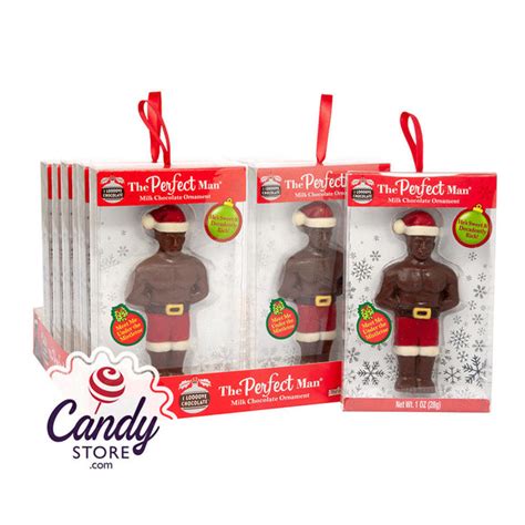 The Perfect Man Milk Chocolate Ornaments 12ct - CandyStore.com