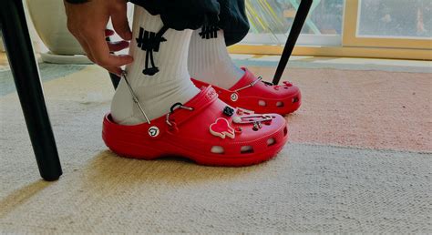 Wearing the Karol G Crocs: Love at first sight