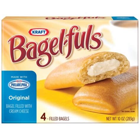 Kraft Bagel-Fuls Original 4 Count, 10 Oz - Fry’s Food Stores