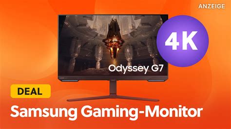 Samsung Gaming-Monitor im Amazon-Angebot: Günstiger gab’s den 4K-Bildschirm mit 144Hz und Nvidia ...