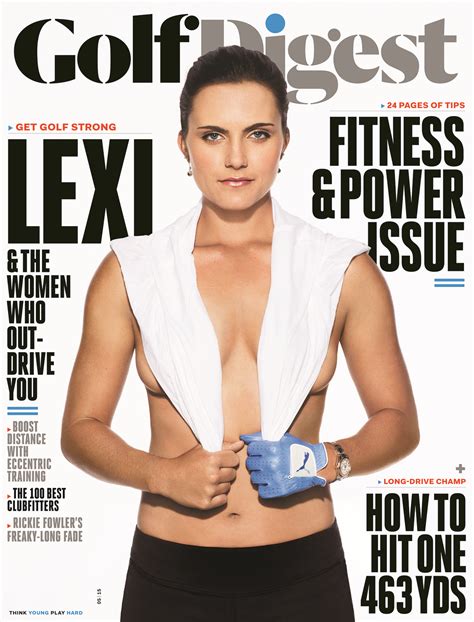 Top-10 golfer Lexi Thompson’s provocative ‘Golf Digest’ cover | For The Win