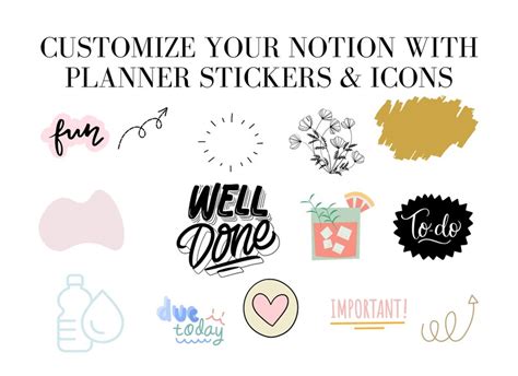 Notion Icons Notion Covers Notion Customization Notion - Etsy