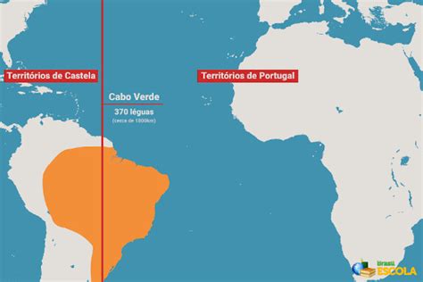 Tratado de Tordesilhas: o que foi, contexto, mapa - Brasil Escola