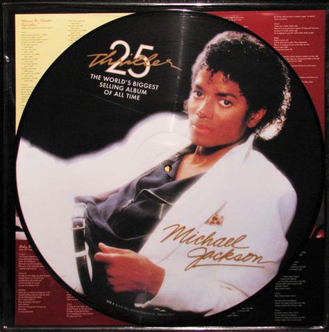 Michael Jackson - Thriller 25 (180g Vinyl LP Picture Disc Record) | Michael jackson thriller ...