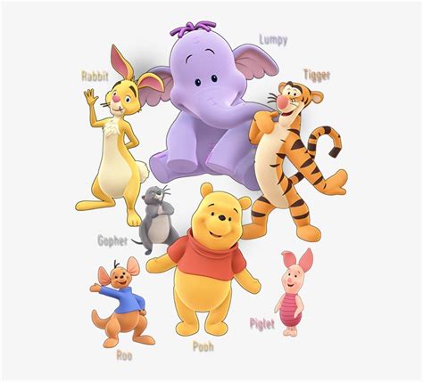 Characters-1 - Kingdom Hearts Iii Winnie The Pooh PNG Image | Transparent PNG Free Download on ...