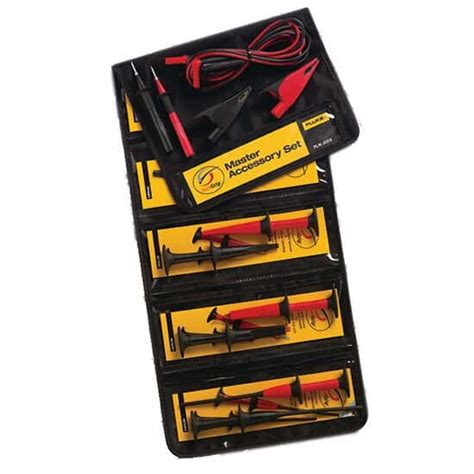 Fluke TLK-225 SureGrip Master Accessory Kit with Pouch from Cole-Parmer