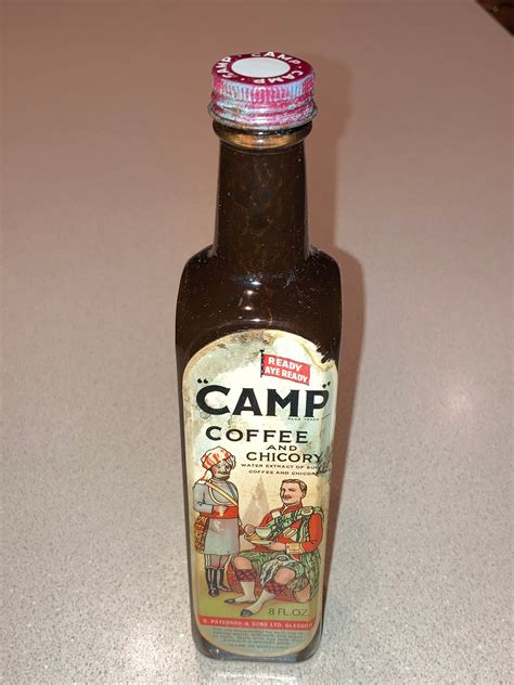 Vintage Bottle: Camp Coffee and Chicory; R. Paterson & Sons