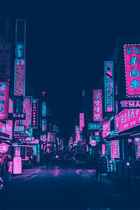 Neon Anime Aesthetic Wallpapers - Anime Wallpaper HD