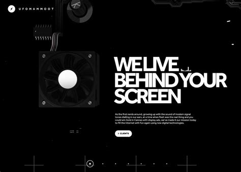 50 Beautifully Designed Black Websites