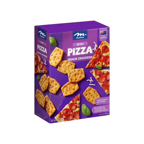 Mini Snack Crackers Pizza - Silver Quality Award 2022 from Monde Selection