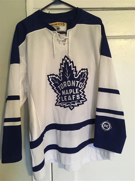 Recently acquired this one! My first Leafs jersey : r/hockeyjerseys