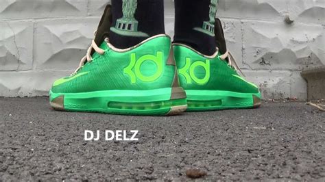 Nike KD 6 VI Bamboo Sneaker Review On Feet - YouTube