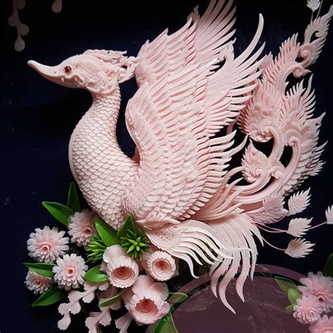 Traditional Thai Artist Carves Exquisitely Detailed Sculptures Out of ...