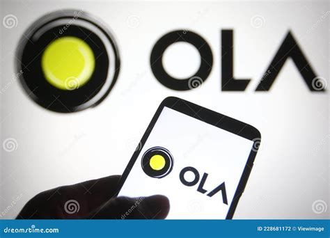 Ola Cabs logo editorial photography. Image of logo, services - 228681172