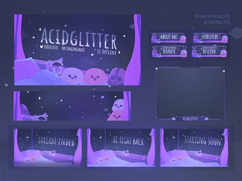 Twitch Packages for Streamers; Overlays, Scenes & more! on Behance