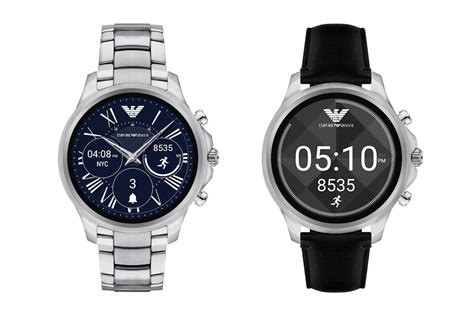 Armani's Latest Smartwatch Boasts Android Wear 2.0 | Digital Trends