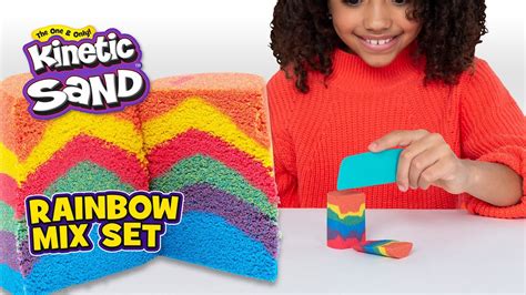 Kinetic Sand Rainbow Mix Set - Australia - YouTube