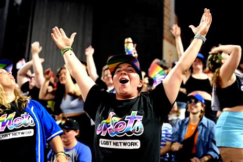 Mets fans celebrate Pride at Citi Field