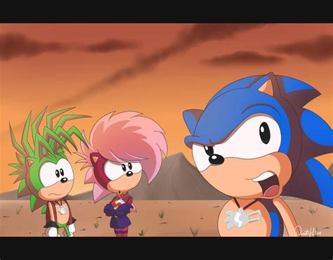 Sonic Underground Scene by DomesticMaid on DeviantArt