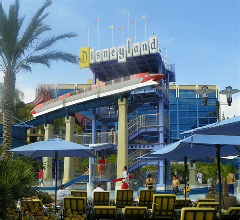 Pixie Pranks and Disney Fun: Disneyland Hotel Pool Area