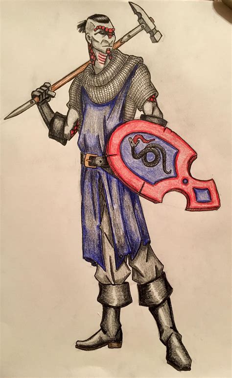 [OC][Art]Yuan Ti Pureblood Paladin : r/DnD