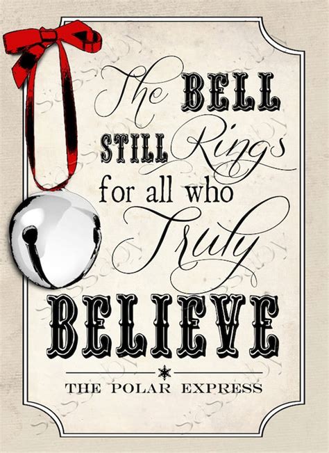 Polar Express Believe Poster INSTANT DOWNLOAD Printable ...