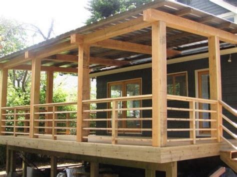 Horizontal Deck Railing Embraces in 2023 | Deck stair railing, Deck railing design, Porch ...