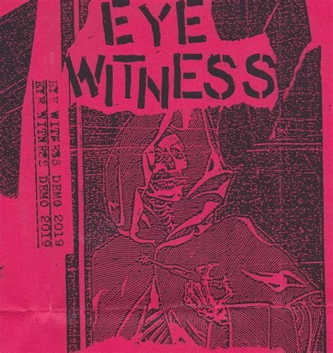 MELONVILLE HARDCORE: EYE WITNESS - Demo tape (2019)