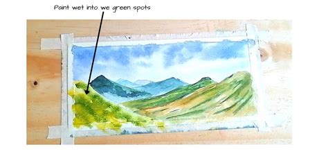 Simple Watercolor Mountain Tutorial for Beginners - My Art Aspirations