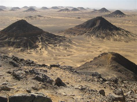 The Black Desert, part of the Sahara Desert, which was for… | Flickr