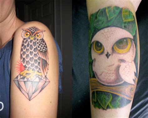 Owl Tattoos - Their Meaning Plus 14 Stunning Examples