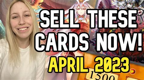 Yu-Gi-Oh! Cards You Should Sell Right Now! (April 2023) - YouTube