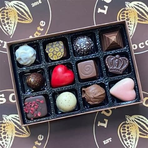 12 Chocolate Gift Box | Luisco Chocolate