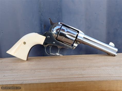 Ruger Vaquero - .357 mag Ivory grips Hi Gloss for sale