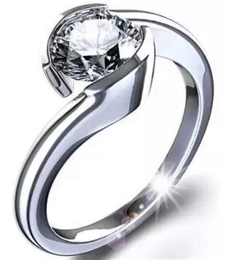 Anillo Compromiso Plata Con Chapa 18kt Y Rodio Envío Gratis - $ 779.00 en Mercado Libre