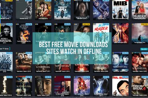 Top Free Movie Download Sites To Watch HD Movies Legally