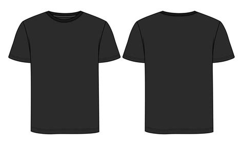 T Shirt Template Vector Illustrator