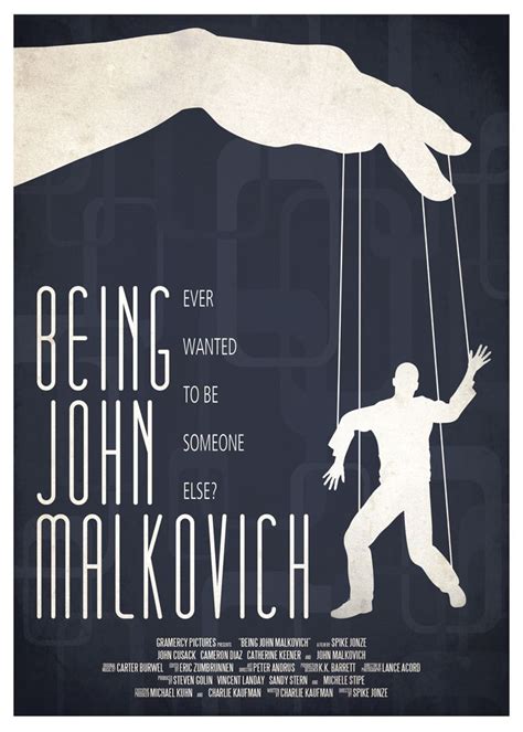 Poster Being John Malkovich (1999) - Poster În pielea lui John ...