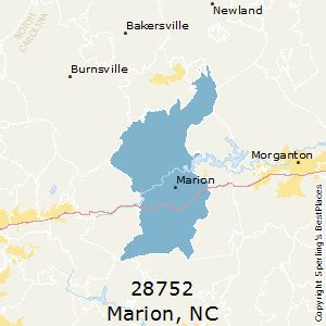 Marion (zip 28752), NC